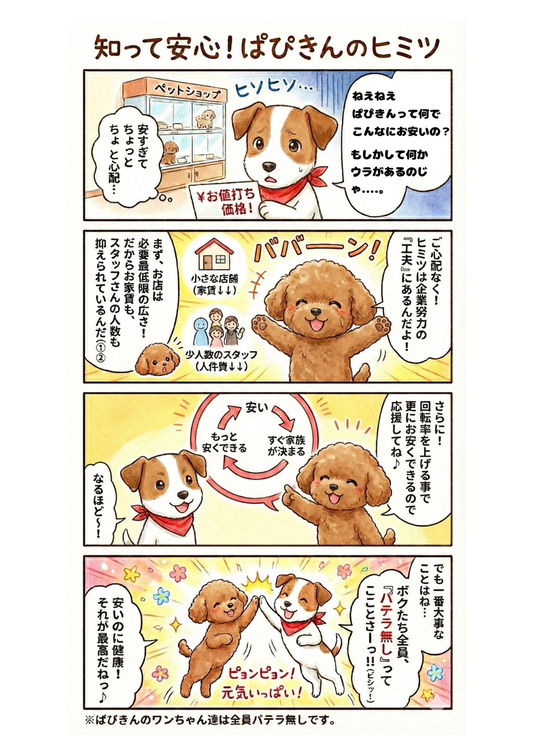 きんぱぴ4コマ漫画